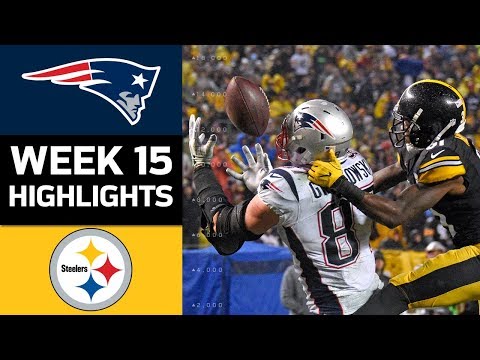 Patriots vs. Steelers | NFL Week 15 Game Highlights