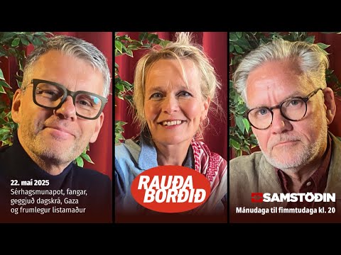 Sérhagsmunapot, fangar, geggjuð dagskrá, Gaza og frumlegur listamaður