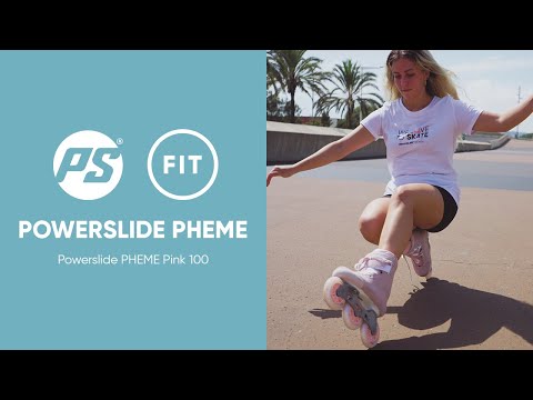 Powerslide PHEME Pink 100 - Merche Martinez