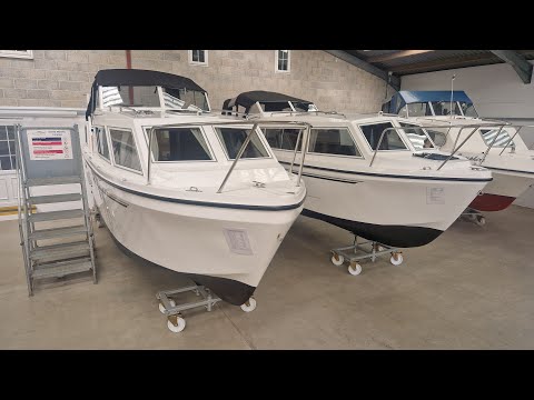 New Viking 23 and Viking 26 narrow beam motor cruisers
