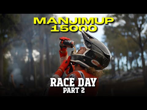 Pulling out of motocross race drink with the fans! - 2022 Manjimup 15000 -   Gypsy Tales