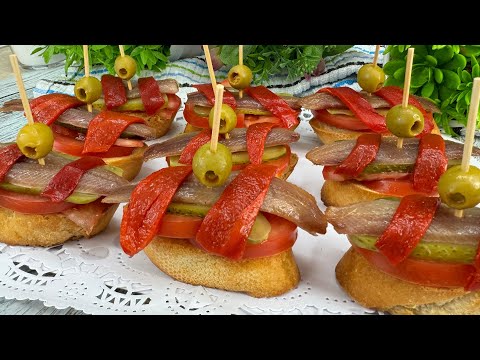 🤩¡¡Este Pincho o Aperitivo es tan delicioso que lo cocino casi todos los días fácil y rápido!! 😎🤩
