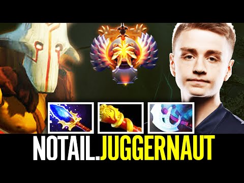 N0TAIL Juggernaut [FULL GAMEPLAY] - Pro Safelane Guide | Dota 2 IMMORTAL GAMEPLA