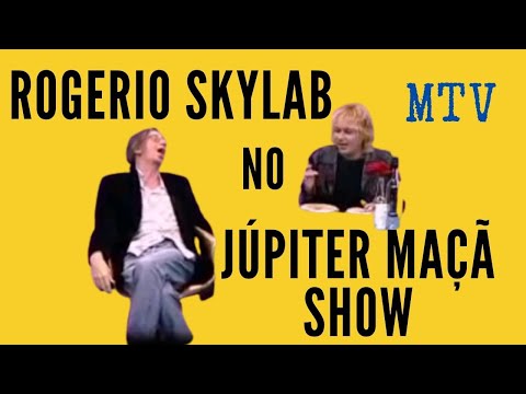 ROGERIO SKYLAB NO JÚPITER MAÇÃ SHOW DA MTV (SOM MELHORADO)