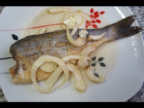 Recetas de Lubina con hinojo y limón
