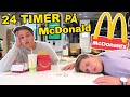 24 TIMER på McDonald!! | 24 Timers Challenge