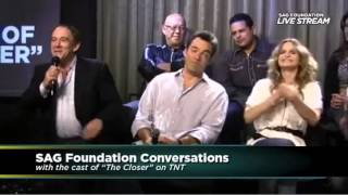 Conversations with The Closer. SAG video