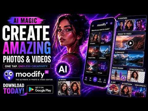 Moodify - AI Photos & Videos video thumbnail