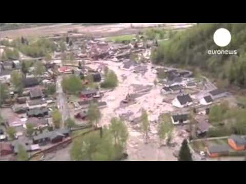 4MIN News May 25, 2013: Norway Flood, Comet Dives at Sun, TE CH on E Limb