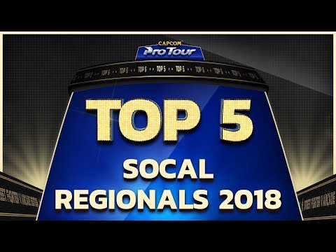 SFV: TOP 5 MOMENTS - SOCAL REGIONALS 2018 - CPT 2018