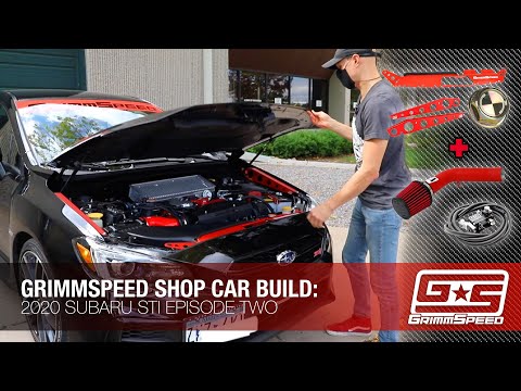 2020 STI Stage 1 Power Upgrade! GrimmSpeed Subaru Shop Car EP.2