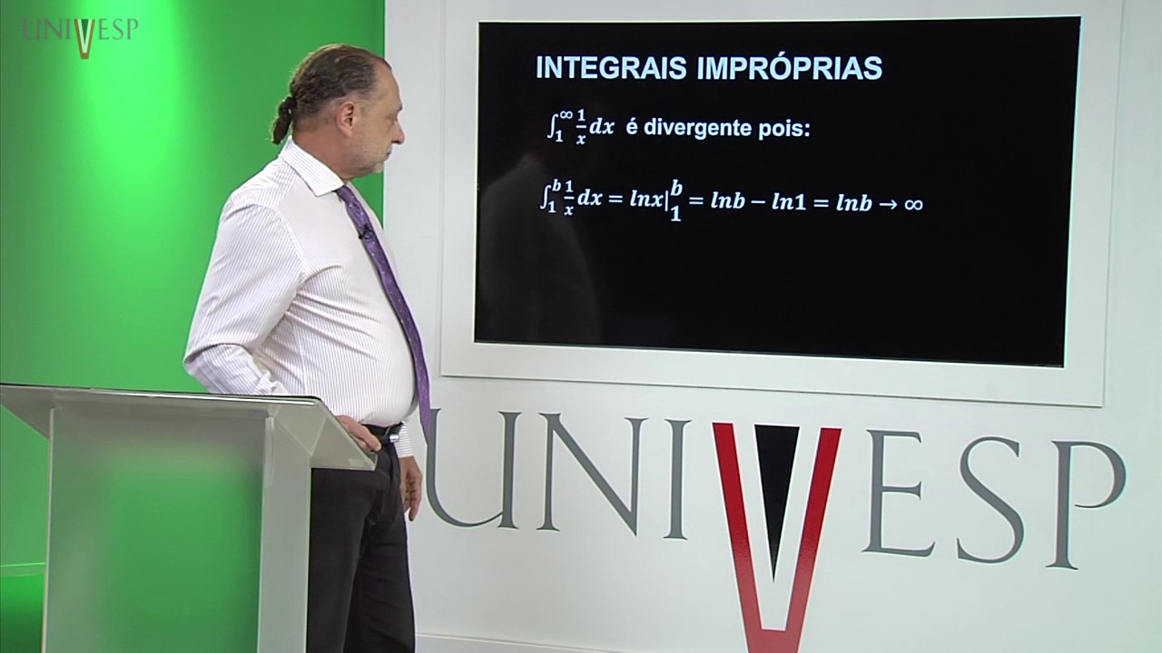 Cálculo I - Aula 24 - Integrais Impróprias