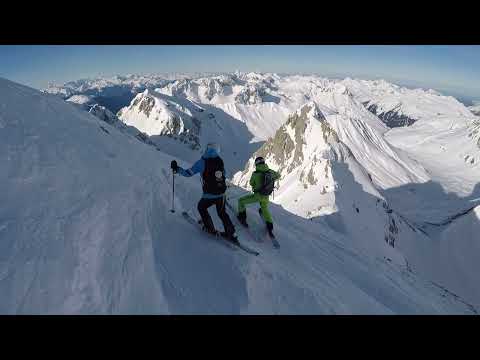 St. Anton - Valluga descent - part 1