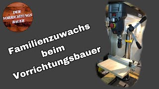 Familienzuwachs in der Werkstatt - Optimum Optidrill DQ20V Tischbohrmaschine | Der Vorrichtungsbauer