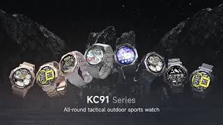 2025 New ChatGPT Ai Assistant Smart Watch 5ATM Waterproof Built-in GPS Compass Military Smartwatch