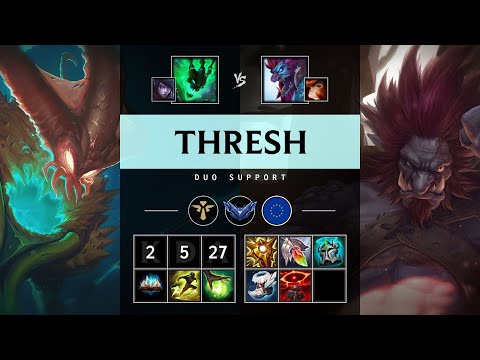 Thresh Support vs Trundle - EUW Diamond Patch 25.20