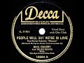 1943 HITS ARCHIVE: People Will Say We’re In Love - Bing Crosby & Trudy Erwin (a cappella) - The78Prof 1943 HITS ARCHIVE: People Will Say We’re In Love - Bing Crosby & Trudy Erwin (a cappella)