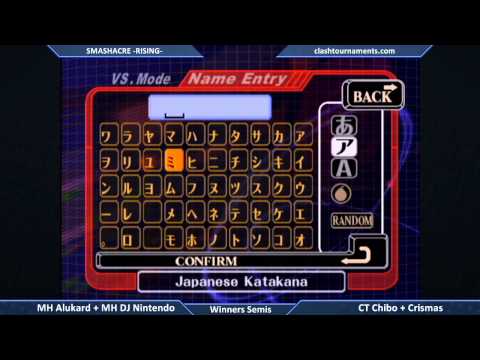Smashacre Rising - MH Alukard + MH DJ Nintendo vs CT Chibo + Crismas - Winners Semis - SSBM