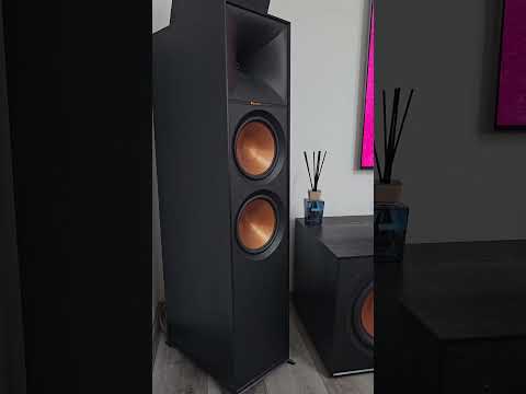 klipsch r-800f klipsch subwoofer r121sw bass  test