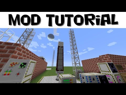 Advanced Rocketry Tutorial #5 - Launching Satellites, Data Collection & Transfer (Minecraft 1.12.2)