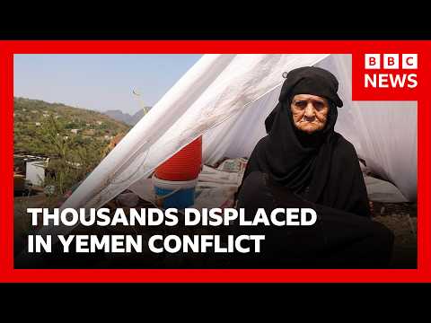 Yemen asks US for help with Houthis as thousands displaced | BBC News