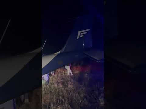 Cayó una avioneta en Basail
