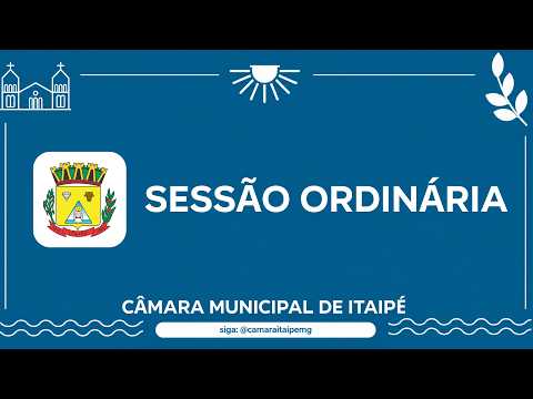 14ª/2026 Reunião Ordinária -  Câmara Municipal de Itaipé - MG