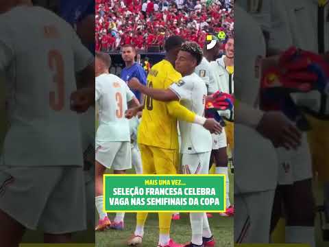 Vídeo: França comemora classificação à semifinal da Copa do Mundo 2026