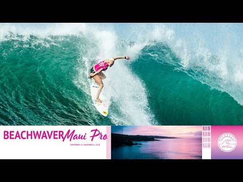 Tatiana Weston-Webb vs. Zoe McDougall - Round Two, Heat 4 - Beachwaver Maui Pro 2018