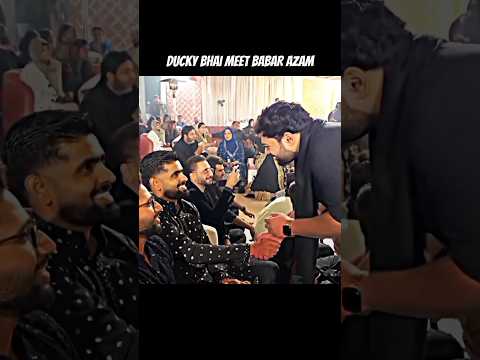 2 Legend in one frame 🥵 #shorts #duckybhai #babarazam #meetup #vlogs #edits #alightmotion #viral
