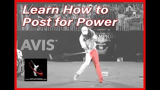 Mastering the Post-Up Move in Your Golf Swing
