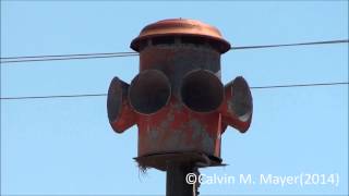 preview picture of video 'Fayette, OH Darley STH-10 Siren Test 6-6-14'