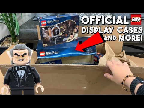 I Bought HIDDEN 2023 LEGO Harry Potter Sets & Got The Vault GWP! OFFICIALLY BRANDED DISPLAY CASES!?