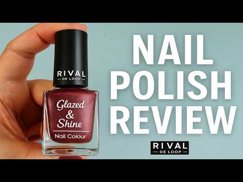 Gloss'n Gel & Glazed & Shine Swatches 🤩 RIVAL DE LOOP polishes for 1€