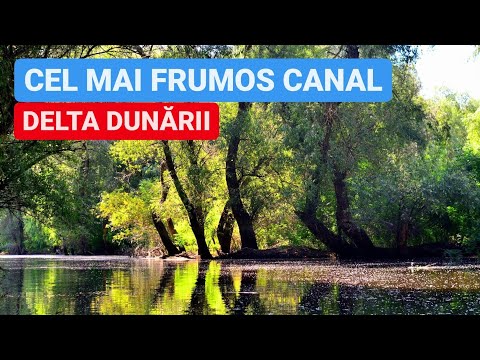 Cel mai FRUMOS si PITORESC canal din DELTA DUNARII - SULIMANCA, PERIPRAVA