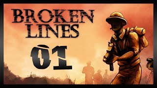 Let's Play BROKEN LINES Gameplay PC Part 1 (ALTERNATE HISTORY WWII)