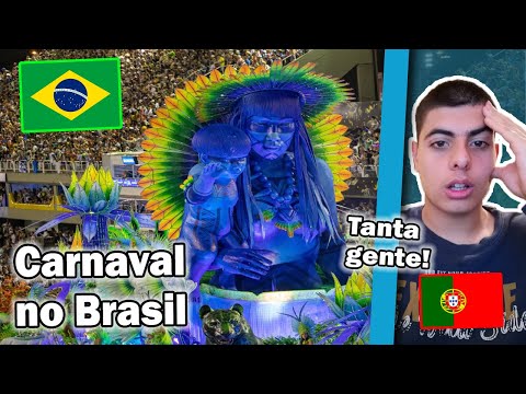 PORTUGUÊS REAGE AO CARNAVAL BRASILEIRO #2