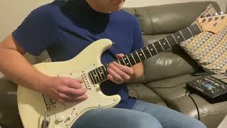 Time / Breathe (Reprise) - Pink Floyd Guitar Run Through