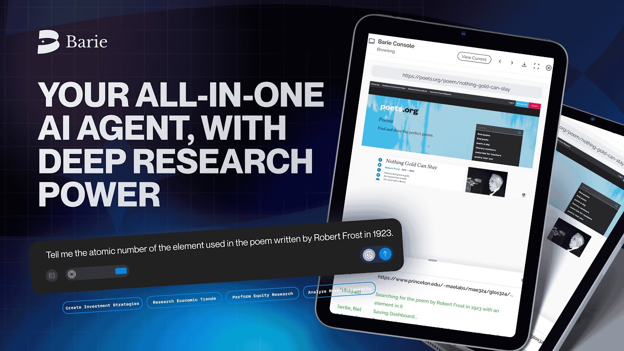 Barie.ai: The General AI Agent That Turns Data Into Action