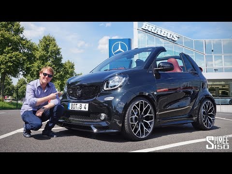Der Brabus Ultimate 125 ist ein aufgemotzter Smart für 50.000 €!