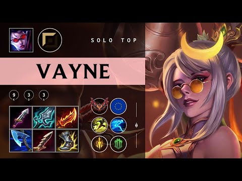 Vayne Top vs Shen - EUW Grandmaster Patch 25.24