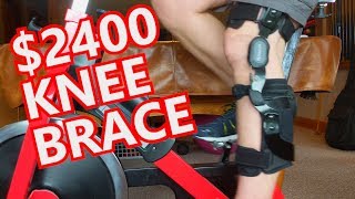Most Expensive Knee Brace in the World Ossur PCL Rebound Brace