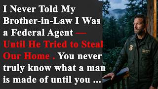 I Never Told My Brother-in-Law I Was a Federal Agent — Until He Tried to Steal Our Home