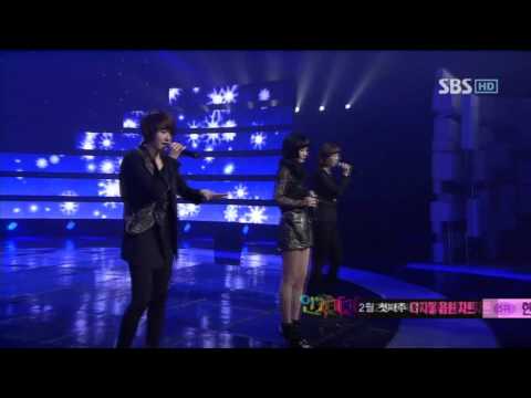 GavyNJ - Sunflower (가비앤제이 - 해바라기) @ SBS Inkigayo 인기가요 100207