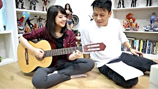 Download lagu Moshimo Mata Itsuka - @ArielNoahChannel & MANDA || AUTO GA FOKUS GUYS !!! mp3