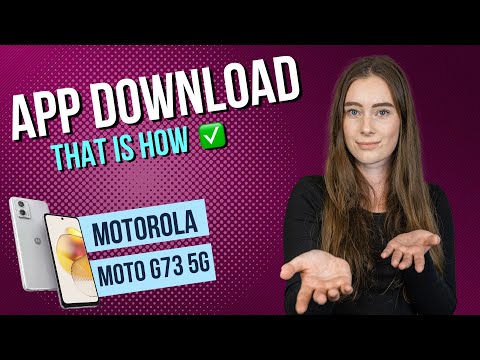 Motorola moto g73 5G - How to install apps • 📱 • 👨🏼‍💻 • ⬇️ • Tutorial