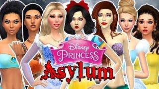 Let's Play the Sims 4: Disney Princess Asylum Challenge Episode 5 "Dark Soulless Eyes!!"