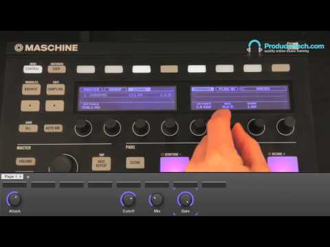 Maschine v2 Macro Controls Tutorial - Setting Up Macros for Sounds and the Master Channel