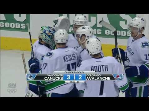 Canucks at Avs - Complete Shootout - 02.04.12 - HD