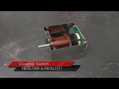 Forno: Replacing the Cooktop Switch (FBOEL1388 & FBOEL1371) Part: EDCR44-030900